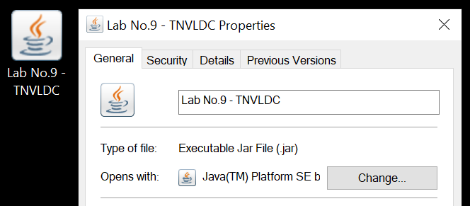 File jar sau khi đã giải nén